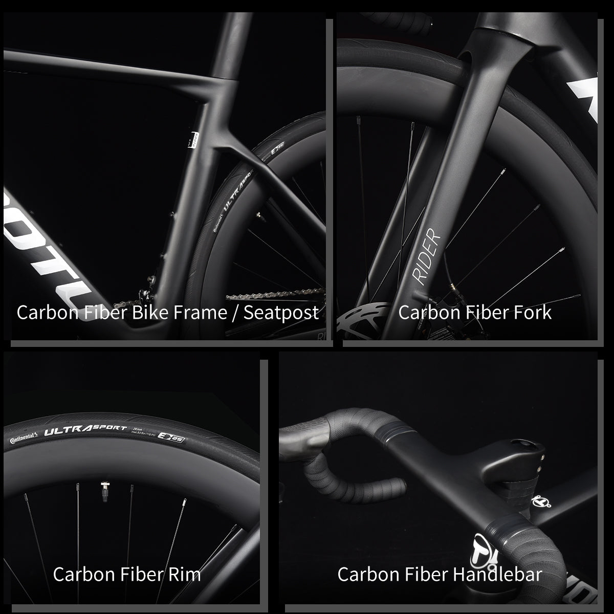 KOOTU Carbon Bike Detail