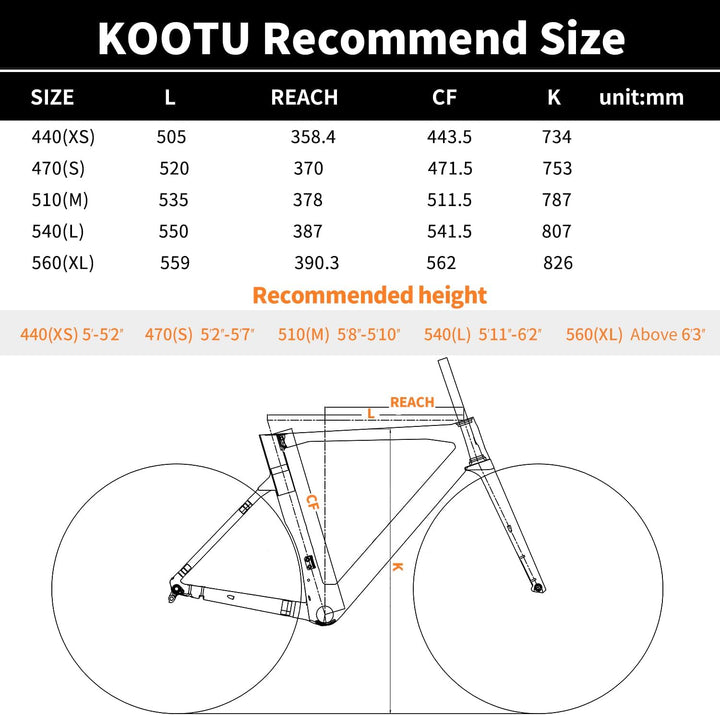 Rider 5.0 Disc Brake Carbon Road Bike