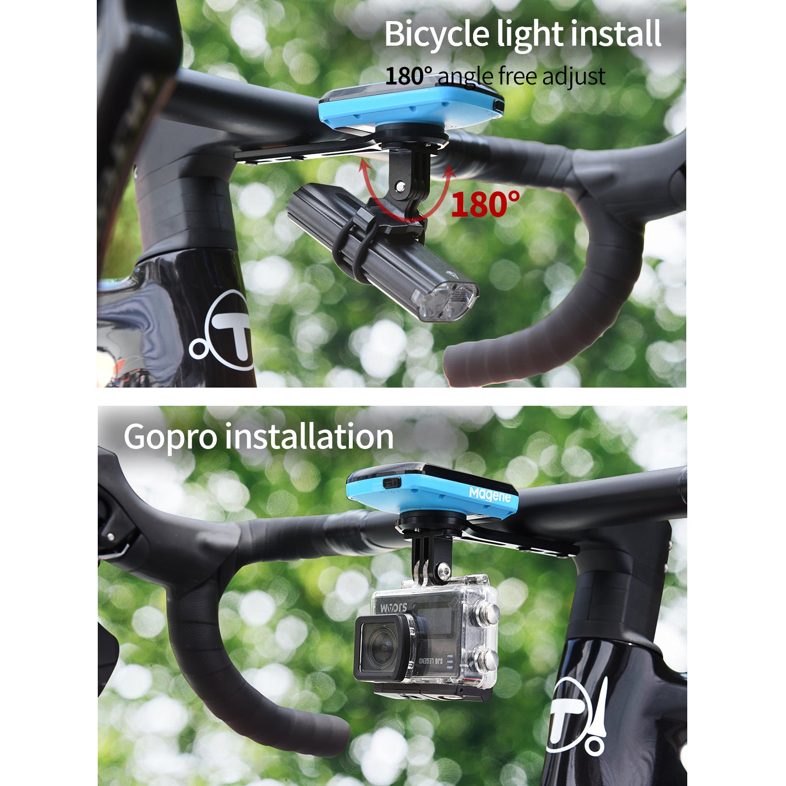 Aluminum Bike Computer Mount