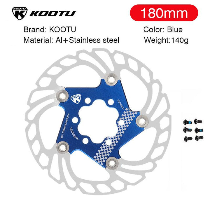 140mm/160mm/180mm/203mm Lightweight Floating Bicycle Brake Disc Stainless Steel Cooling Brake Rotors