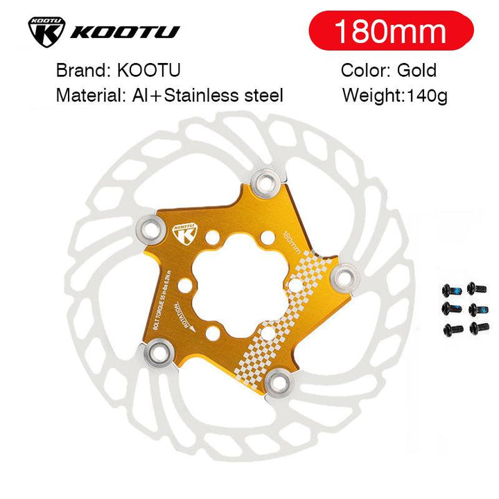 140mm/160mm/180mm/203mm Lightweight Floating Bicycle Brake Disc Stainless Steel Cooling Brake Rotors