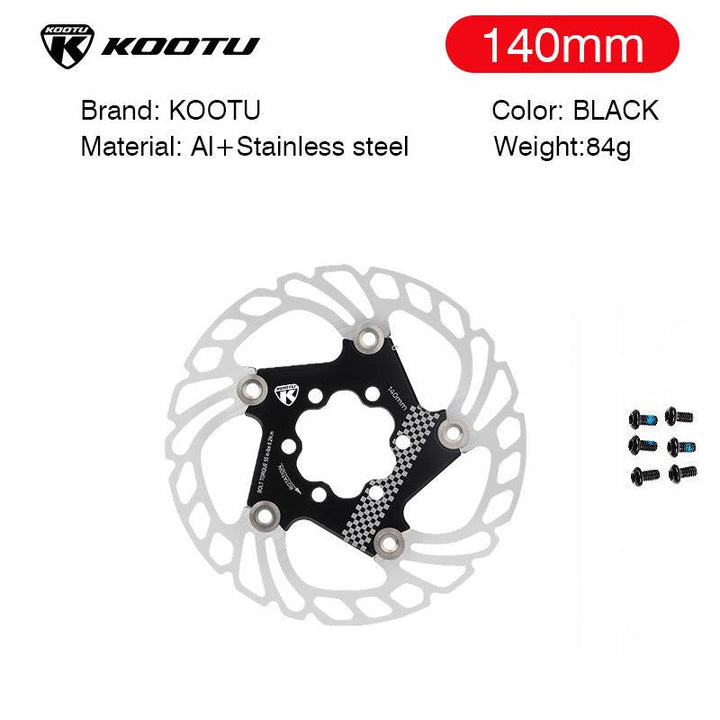 140mm/160mm/180mm/203mm Lightweight Floating Bicycle Brake Disc Stainless Steel Cooling Brake Rotors