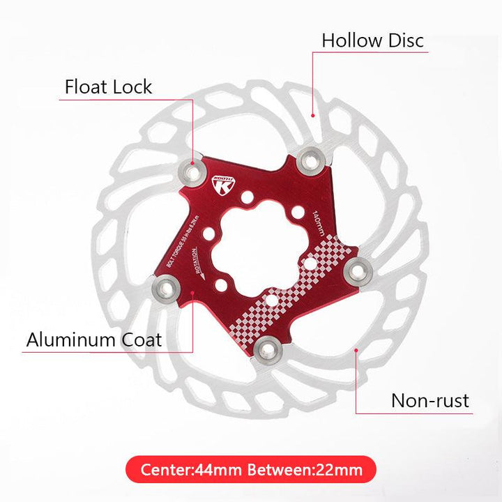 140mm/160mm/180mm/203mm Lightweight Floating Bicycle Brake Disc Stainless Steel Cooling Brake Rotors