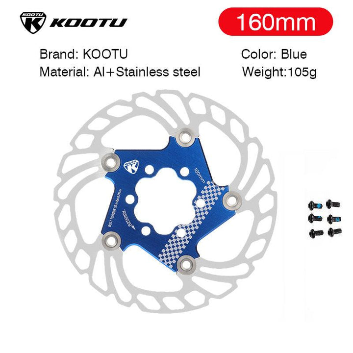 140mm/160mm/180mm/203mm Lightweight Floating Bicycle Brake Disc Stainless Steel Cooling Brake Rotors