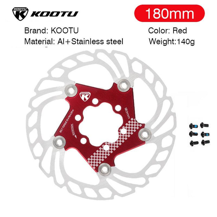 140mm/160mm/180mm/203mm Lightweight Floating Bicycle Brake Disc Stainless Steel Cooling Brake Rotors