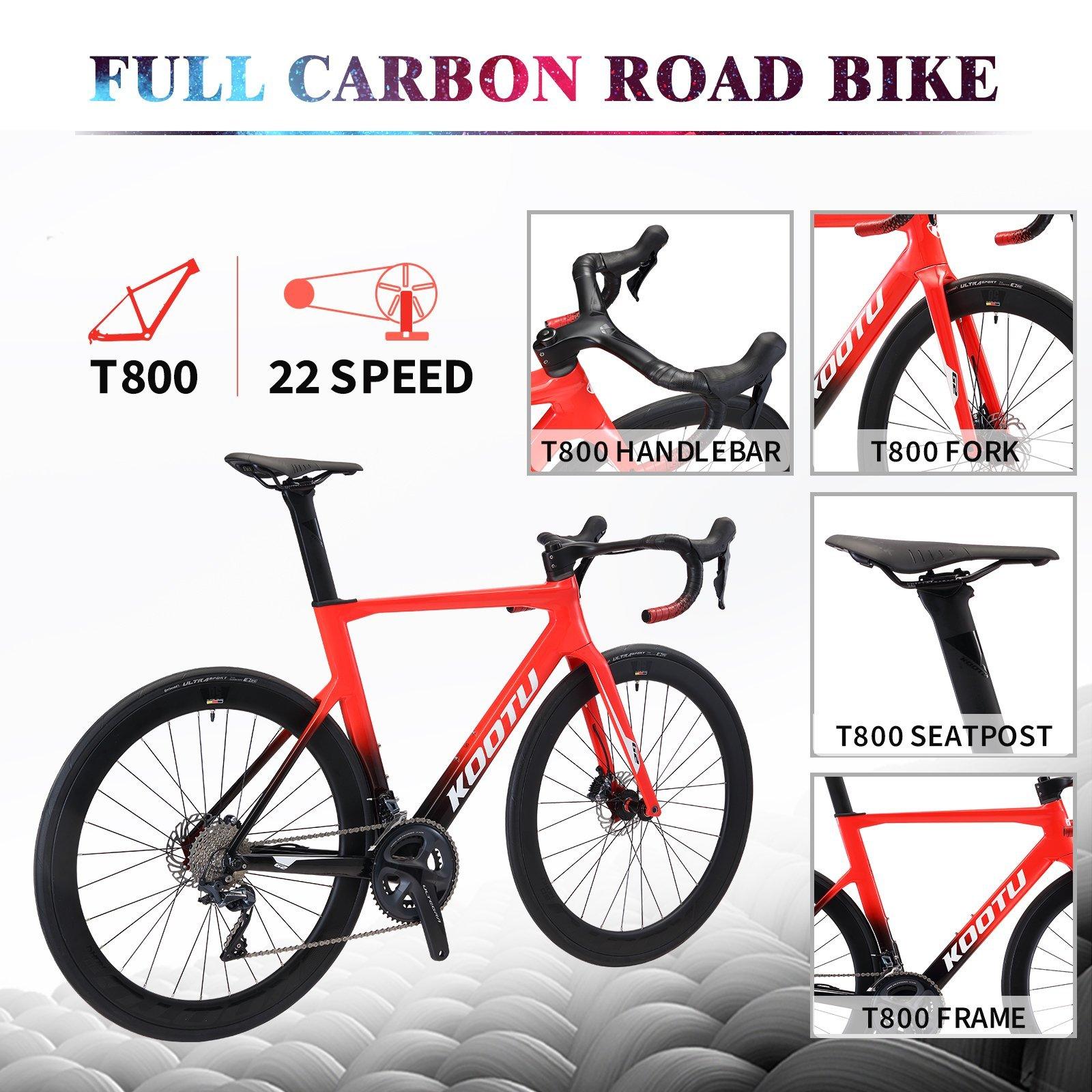 KOOTU Rider 8.2 Full Carbon Road Bike