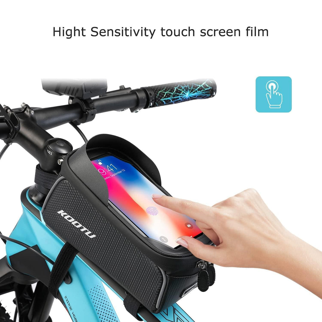 KOOTU Waterproof and Shockproof  Bike Handlebar cellphone Bag