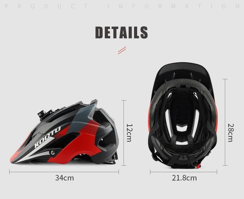 KOOTU Sport Camera Mountain Bike Helmet